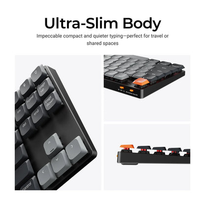 Keychron - K1 V6 QMK Wireless Mechanical Keyboard