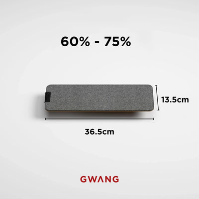 GWANG - Cork Felt Hi-Fi Keyboard Pad Shock Absorption & Noise Reduction
