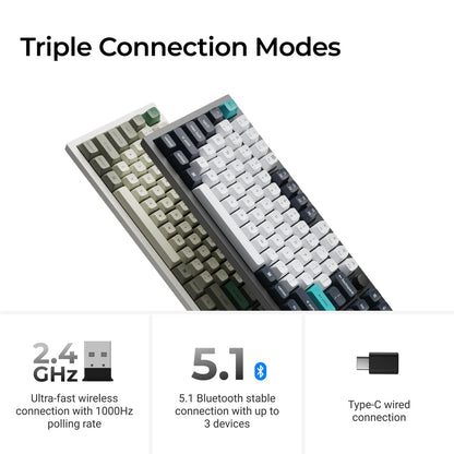 Keychron - Q6 Max QMK/VIA Wireless Custom Mechanical Keyboard