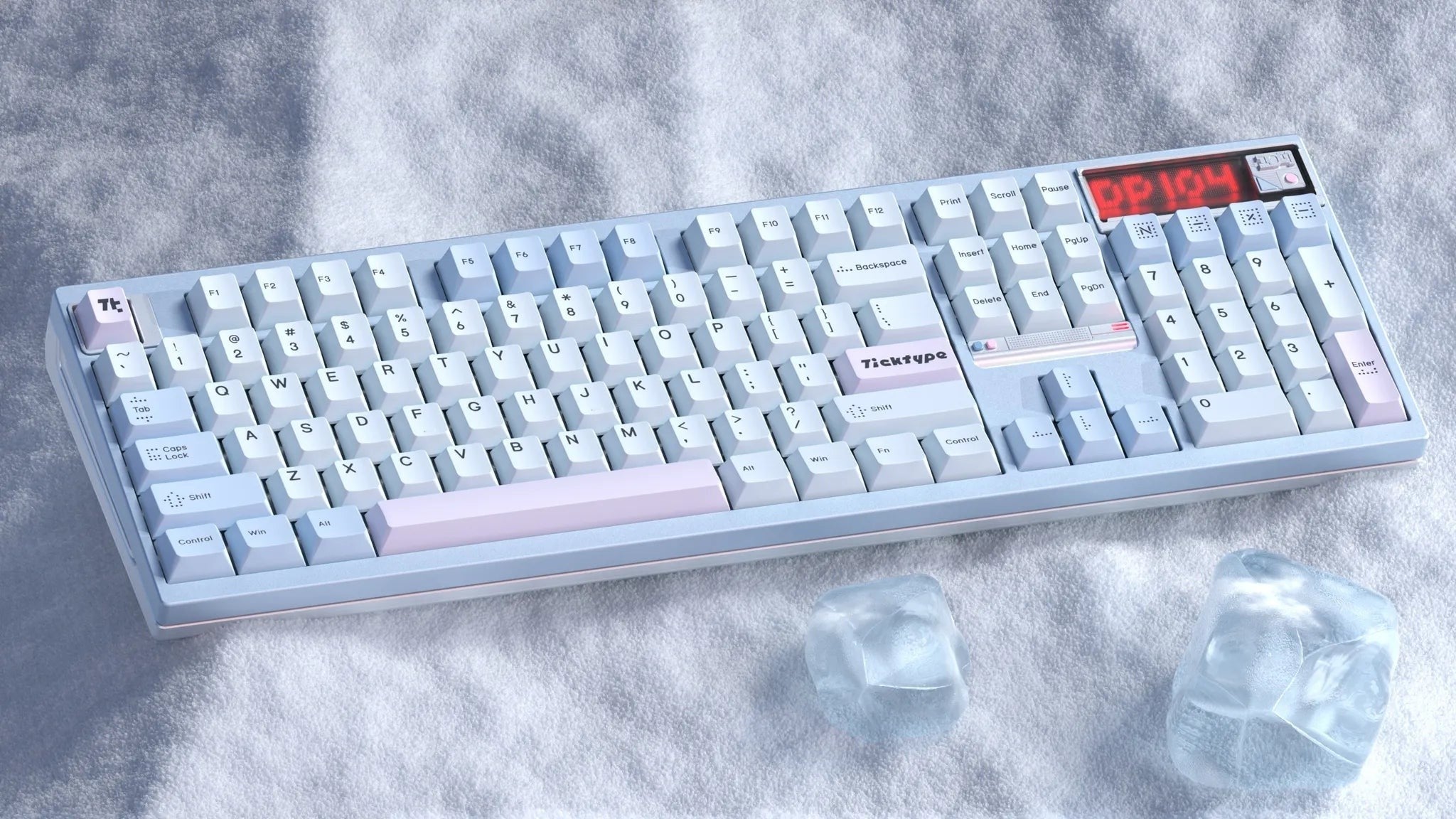 Ticktype - DP104 Full-Size Mechanical Keyboard