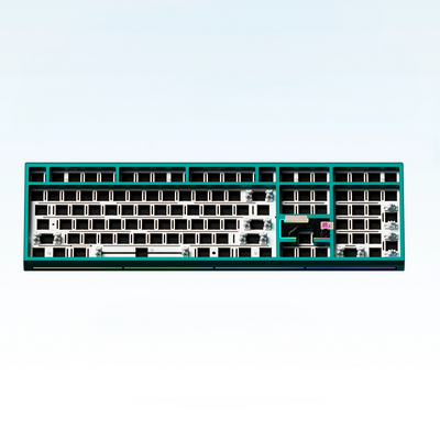 Weikav - NUT108 Mechanische kabellose Full-Size-Tastatur aus Aluminium