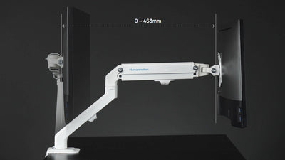 Humanmotion T6-1G Single Monitor Arm for 17-32 Inch
