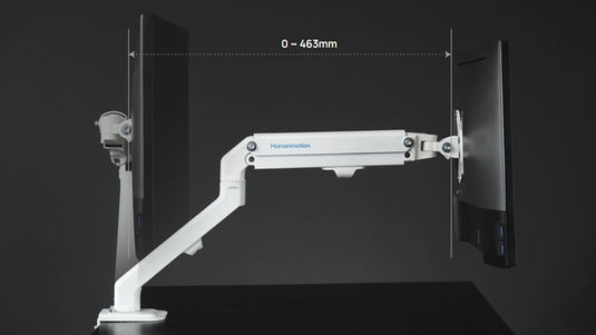 Humanmotion T6-1G Single Monitor Arm for 17-32 Inch