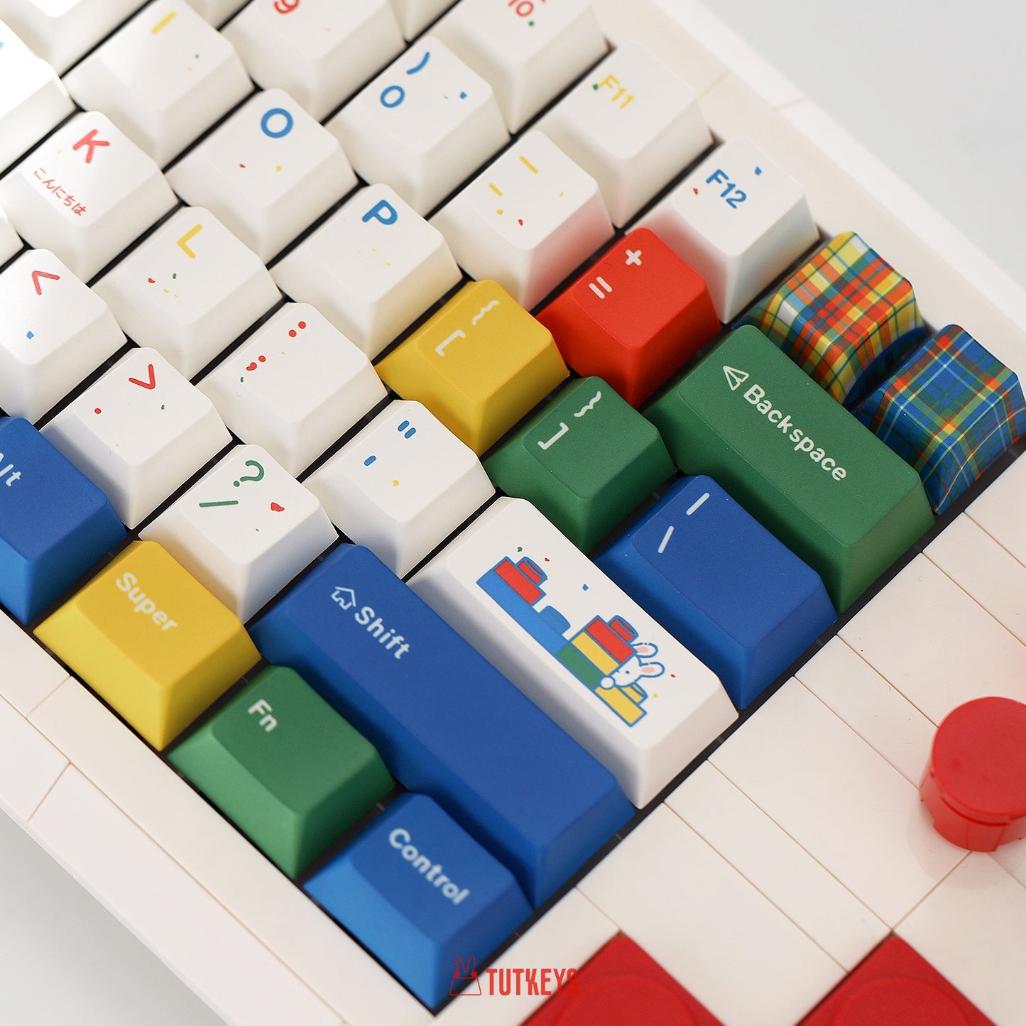 Tutkeys - Color Fun Vibrant Keycap Set
