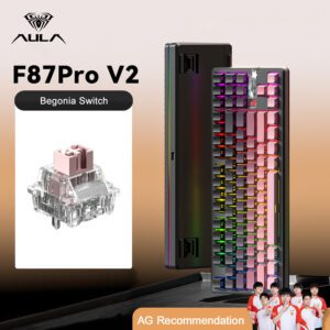 AULA - F87 Pro V2 87% Compact RGB Mechanical Keyboard