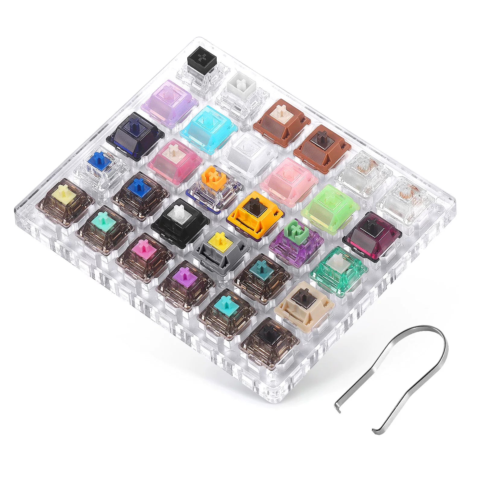 DUROCK - 30-Key Mechanical Switch Tester Sample Kit