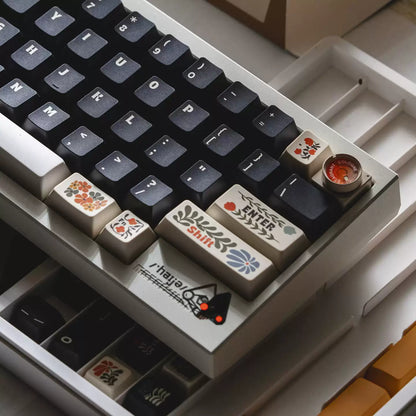 FBB - Garden Retro PBT ANSI/ISO Keycap Set