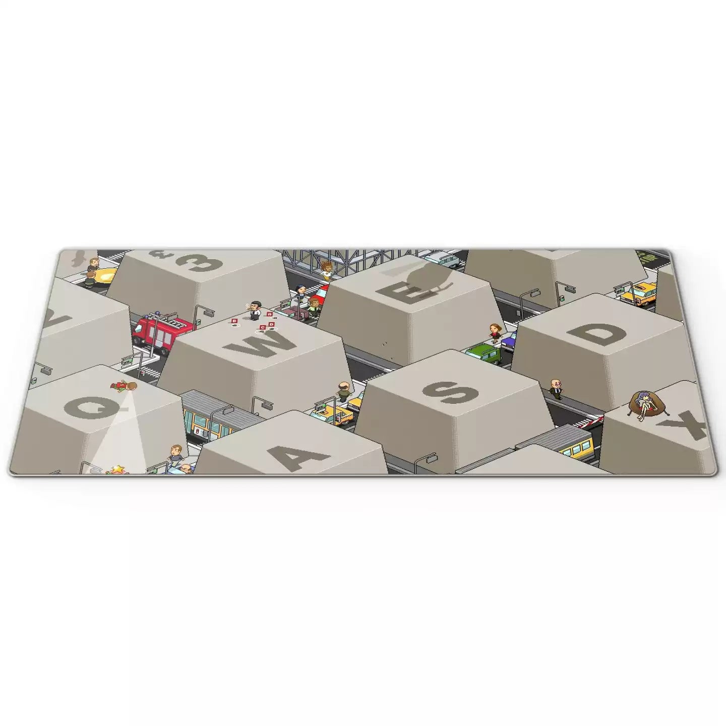 FBB - Pixel-Style Oversized Desk Mat