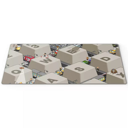 FBB - Pixel-Style Oversized Desk Mat