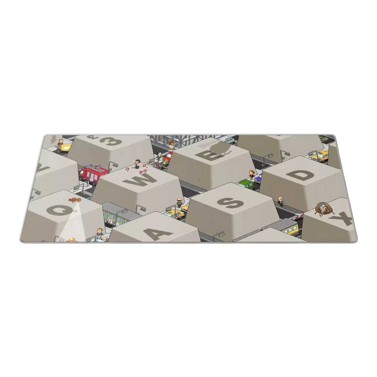 FBB - Pixel-Style Oversized Desk Mat