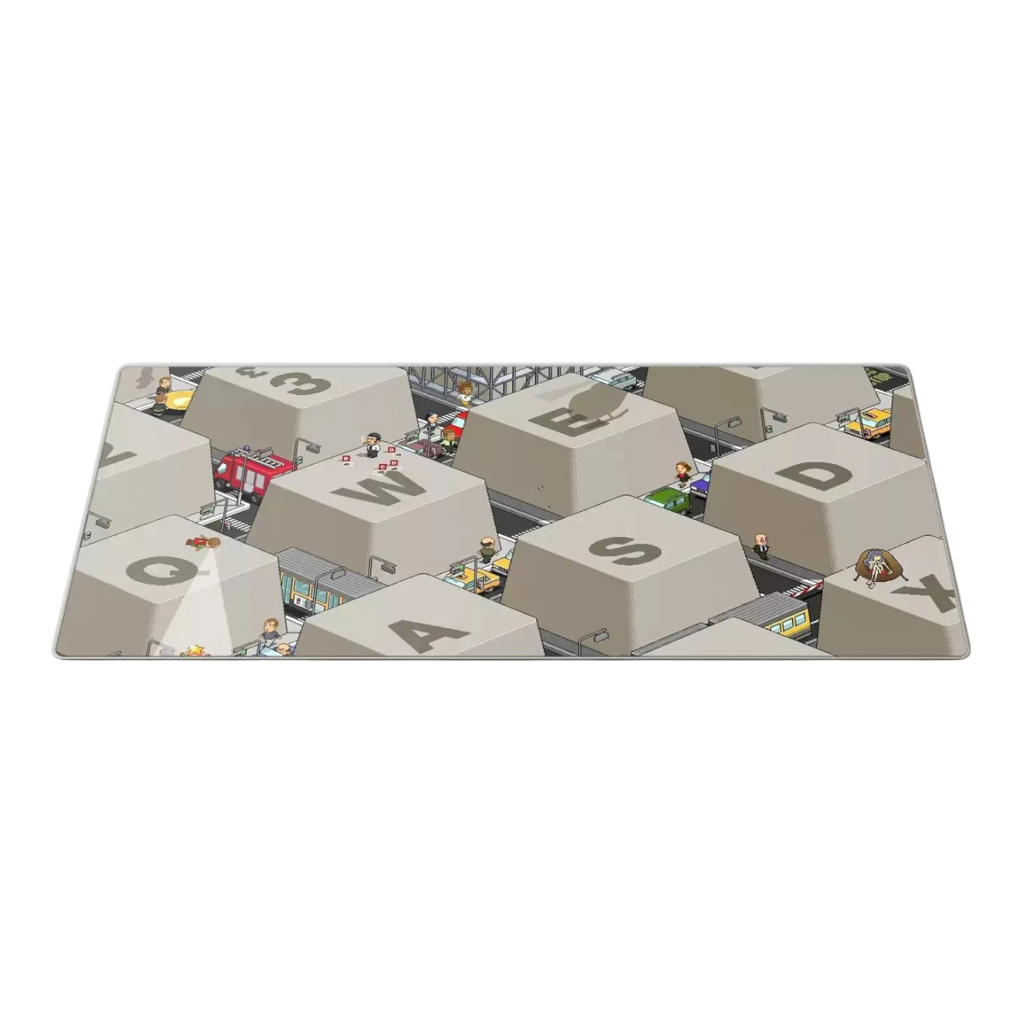 FBB - Pixel-Style Oversized Desk Mat
