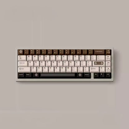 FBB - C1 Retro Tape Coffee Brown Original Keycap Set