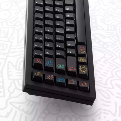 FBB - Graffiti Series Dark & White Original Keycap Set