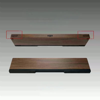GWANG – Handgelenkauflage aus Schwarznuss und violettem Sandelholz 