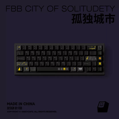 FBB - Lonely City PBT ANSI/ISO Keycap Set