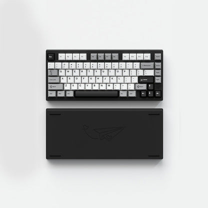 WEIKAV D75 (ensamblado): teclado mecánico QMK con 75 % de intercambio en caliente 