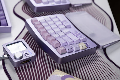 QwertyKeys - Taro Balls Keycap Set Cherry Profile PBT Dye-Sub Keycaps