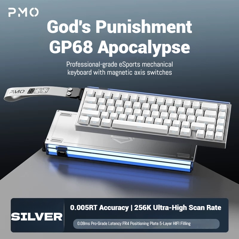 PMO - GP68 Magnetic HE Gaming Keyboard