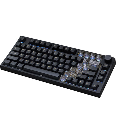 Keydous - Teclado mecánico inalámbrico NJ80-AP 