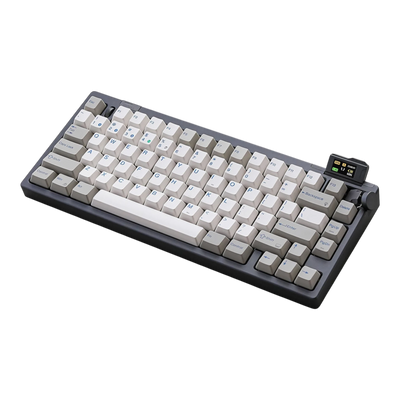 Keydous NJ80 Pro – Teclado mecánico inalámbrico de aleación de aluminio