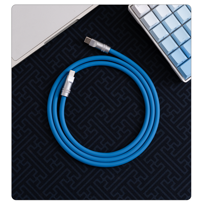 240W Custom Dual Type-C Silicone Cable