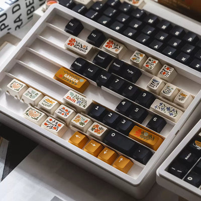 FBB - Garden Retro PBT ANSI/ISO Keycap Set