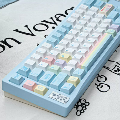 FBB - Set de teclas PBT bonitas ANSI/ISO para UFO Catcher