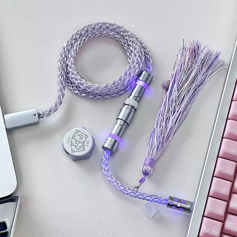 UNKNOWN ERROR - D18 Purple Light - Tarot Realm Keyboard Cable