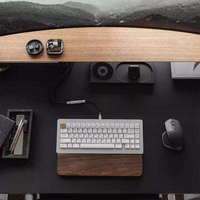Laricare Solid Wood Dual Layer Monitor Stands