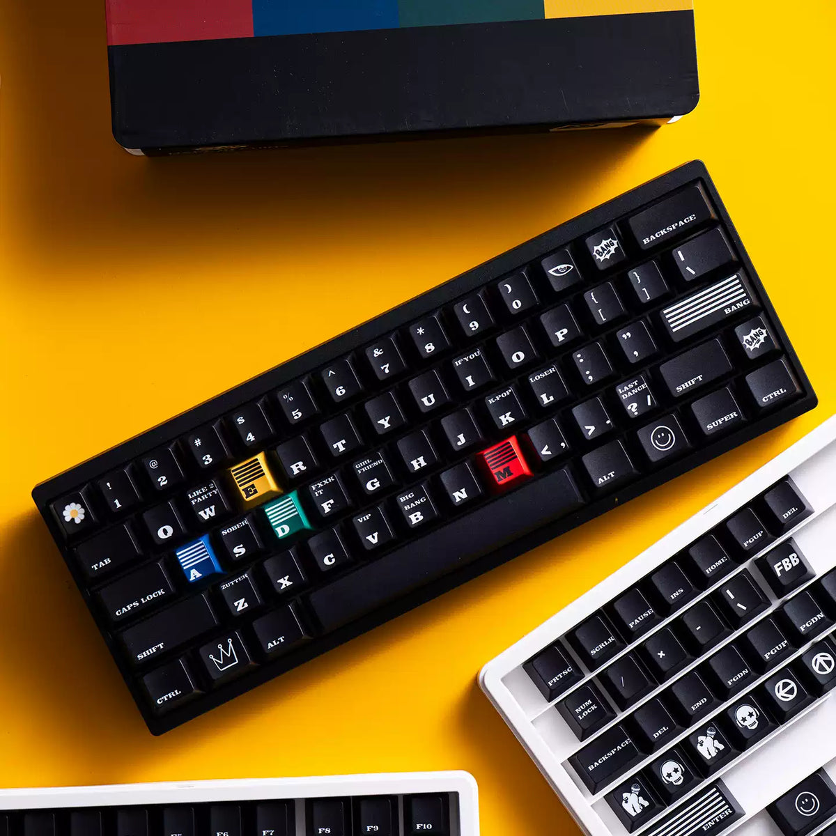 FBB - BANG PBT ANSI/ISO Tastenkappen-Set
