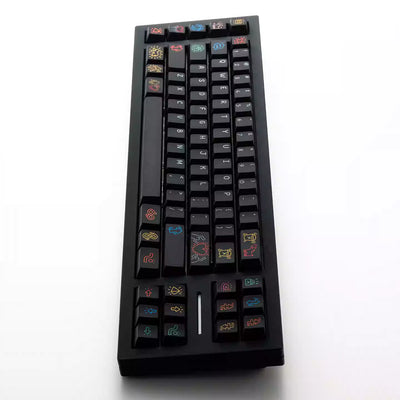 FBB - Graffiti Series Dark & White Original Keycap Set