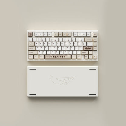WEIKAV D75 (ensamblado): teclado mecánico QMK con 75 % de intercambio en caliente 