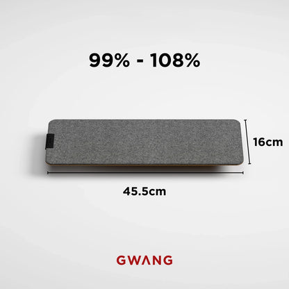 GWANG – Hi-Fi-Tastaturpad aus Korkfilz zur Stoßdämpfung und Geräuschreduzierung