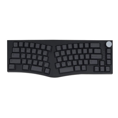 Juego de teclas ANSI con perfil de cereza ABS de 152 teclas grabadas en negro sobre negro