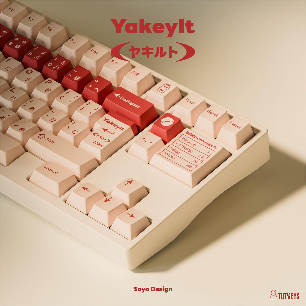 TUTKEYS - Lactic Acid Yakeylt ANSI/ISO Keycap Set