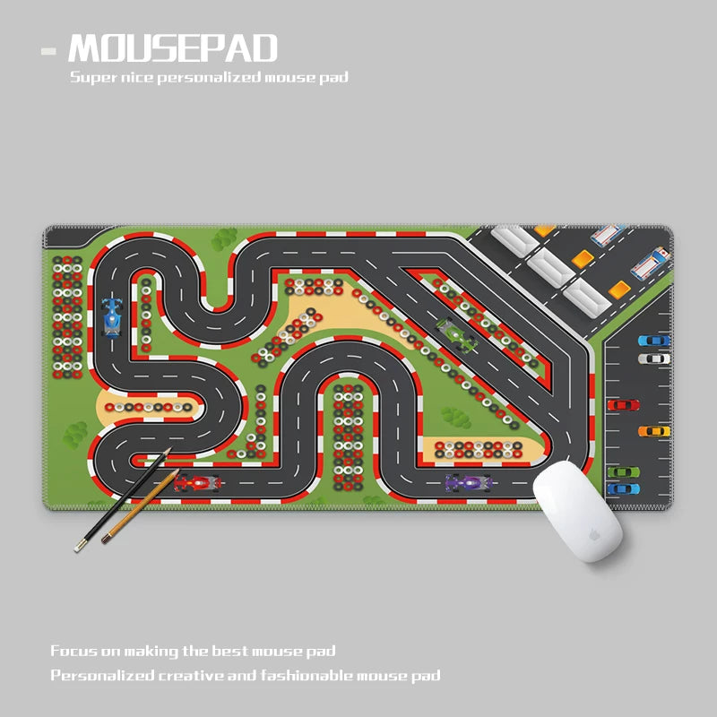Busy Town & Street Racing R3 Deskmats