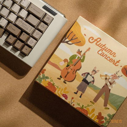 TUTKEYS Autumn Concert PBT ANSI/ISO Keycap Set