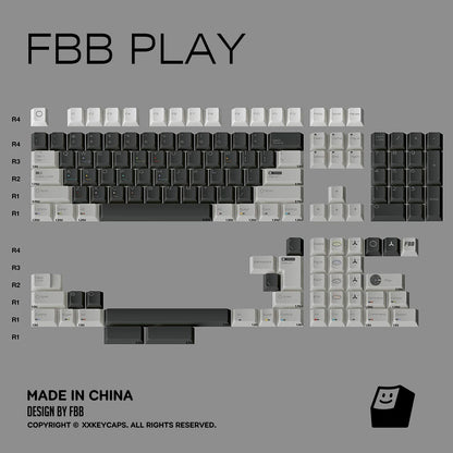 FBB - Play Minimalist PBT Dye-Sub Keycap Set