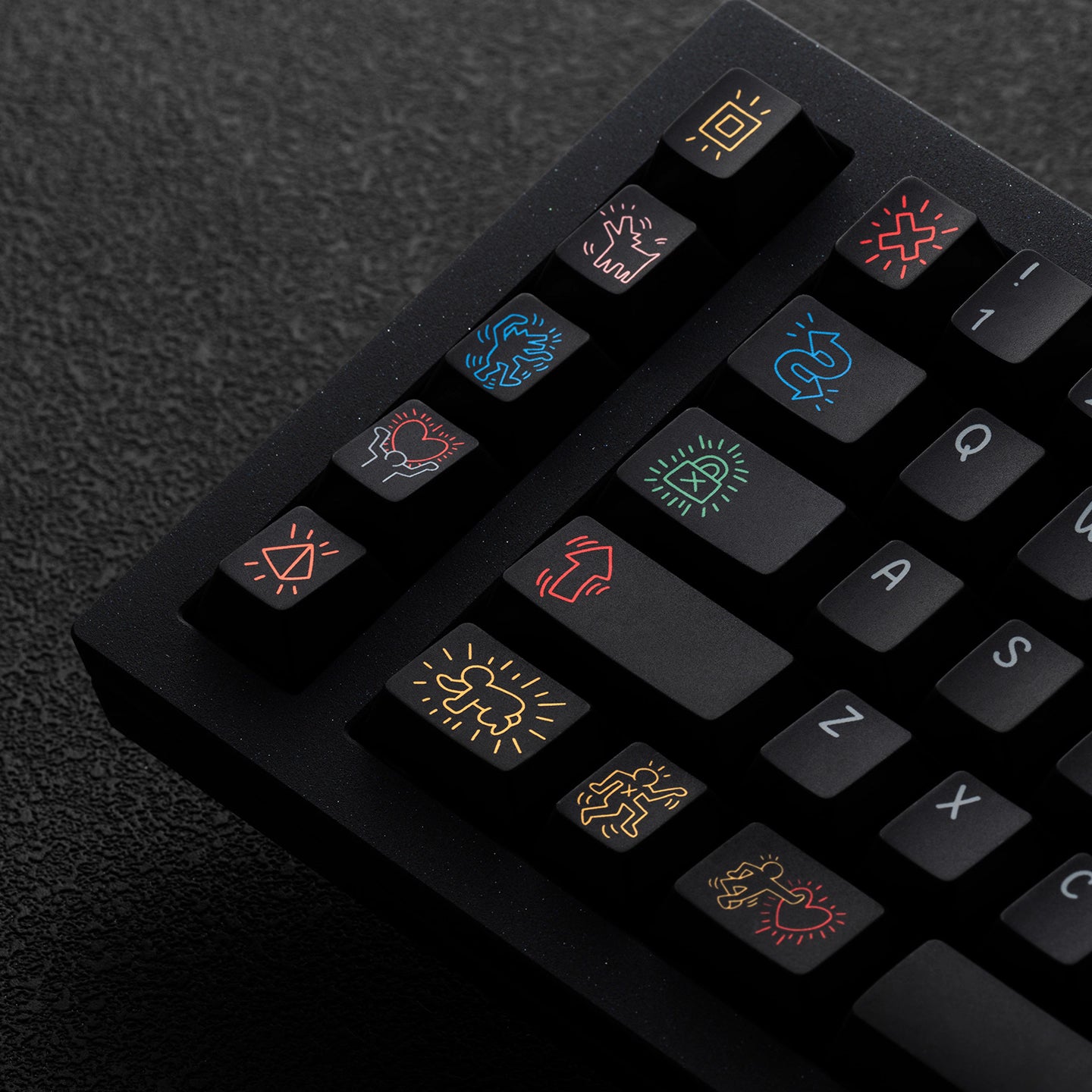 FBB - Graffiti Series Dark & White Original Keycap Set