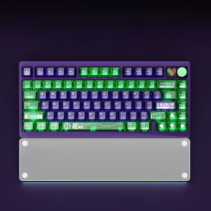 PMO - Frosted Acrylic Mechanical Keyboard Wrist Rest