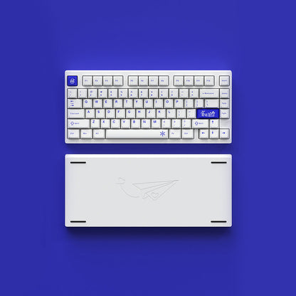 WEIKAV D75 (ensamblado): teclado mecánico QMK con 75 % de intercambio en caliente 
