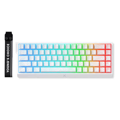 Teclado de interruptor magnético de efecto Hall MCHOSE ACE 68 al 65 %