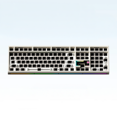 Weikav - NUT108 Mechanische kabellose Full-Size-Tastatur aus Aluminium