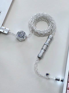 UNKNOWN ERROR - D30 Silver/Blue/RGB Light - Astronaut Series Keyboard Cable