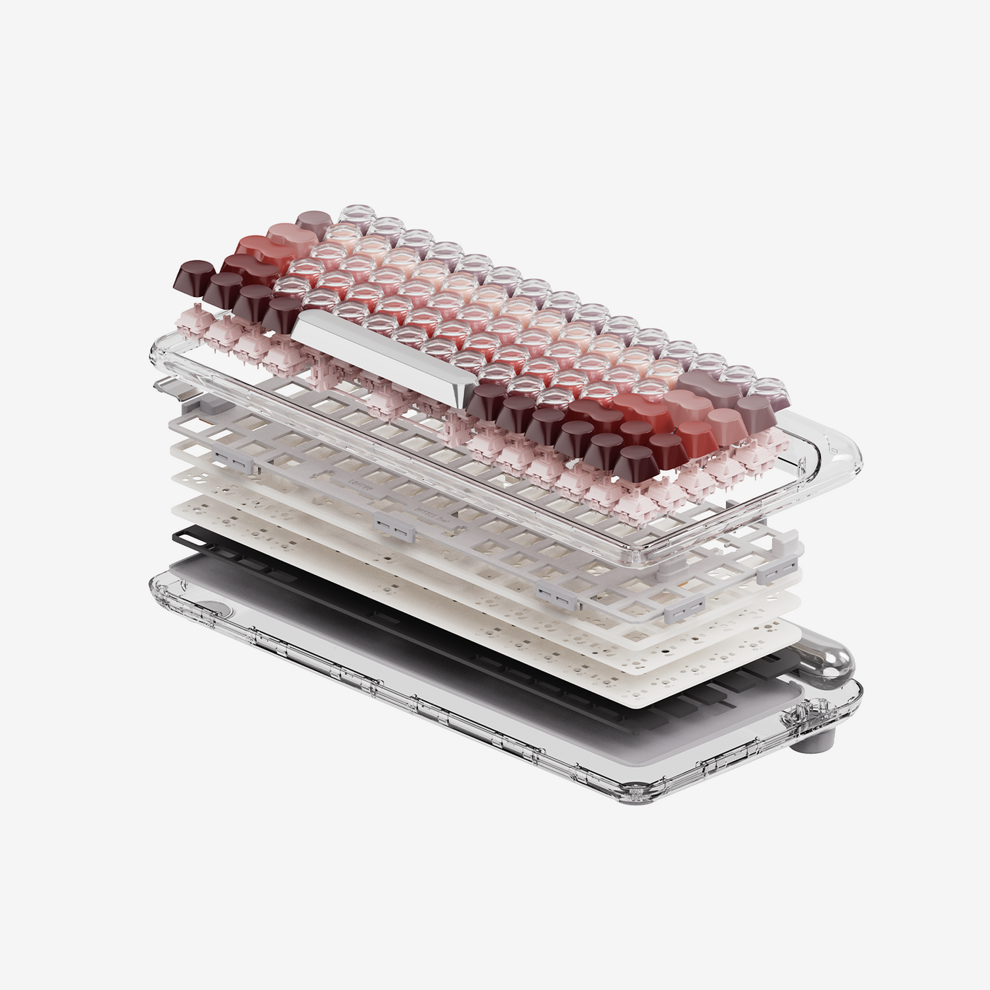 Lipstick — 84-Key Aesthetic Mechanical Keyboard