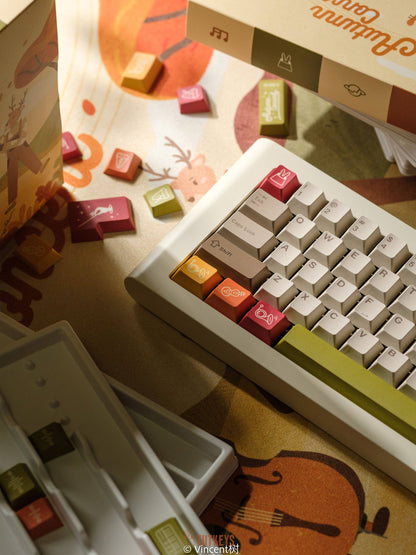 TUTKEYS Autumn Concert PBT ANSI/ISO Keycap Set