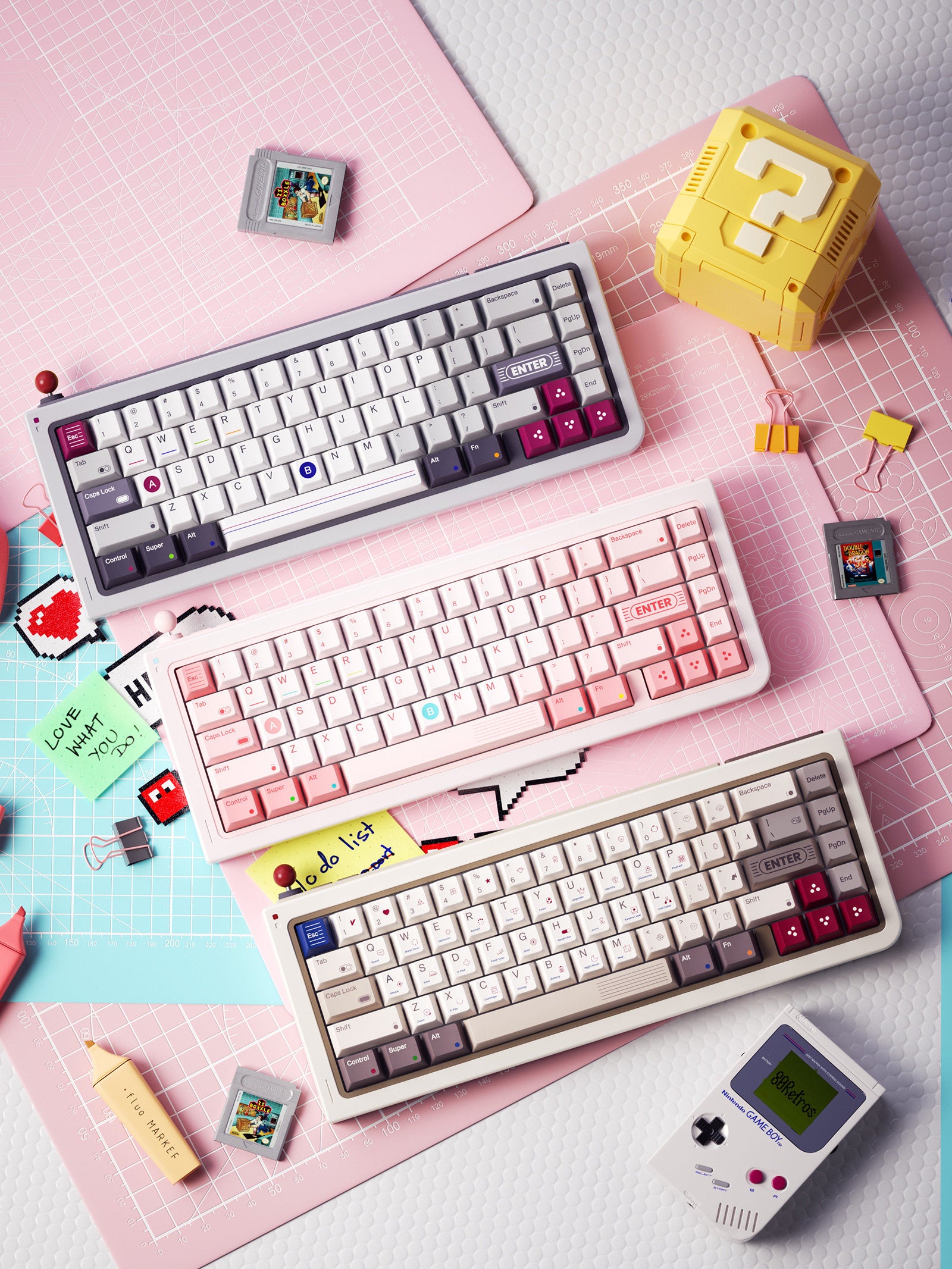 80Retros - Game1989 GB65 – 65% PC DIY Keyboard Kit