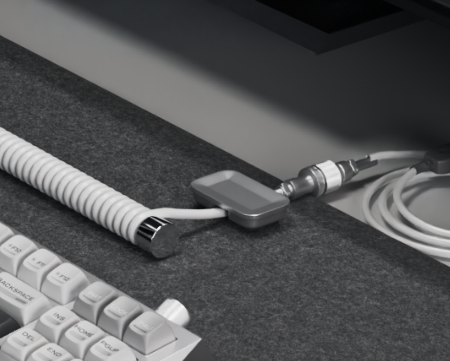 Gwang - Felt Surface Desk Mat with Accessories