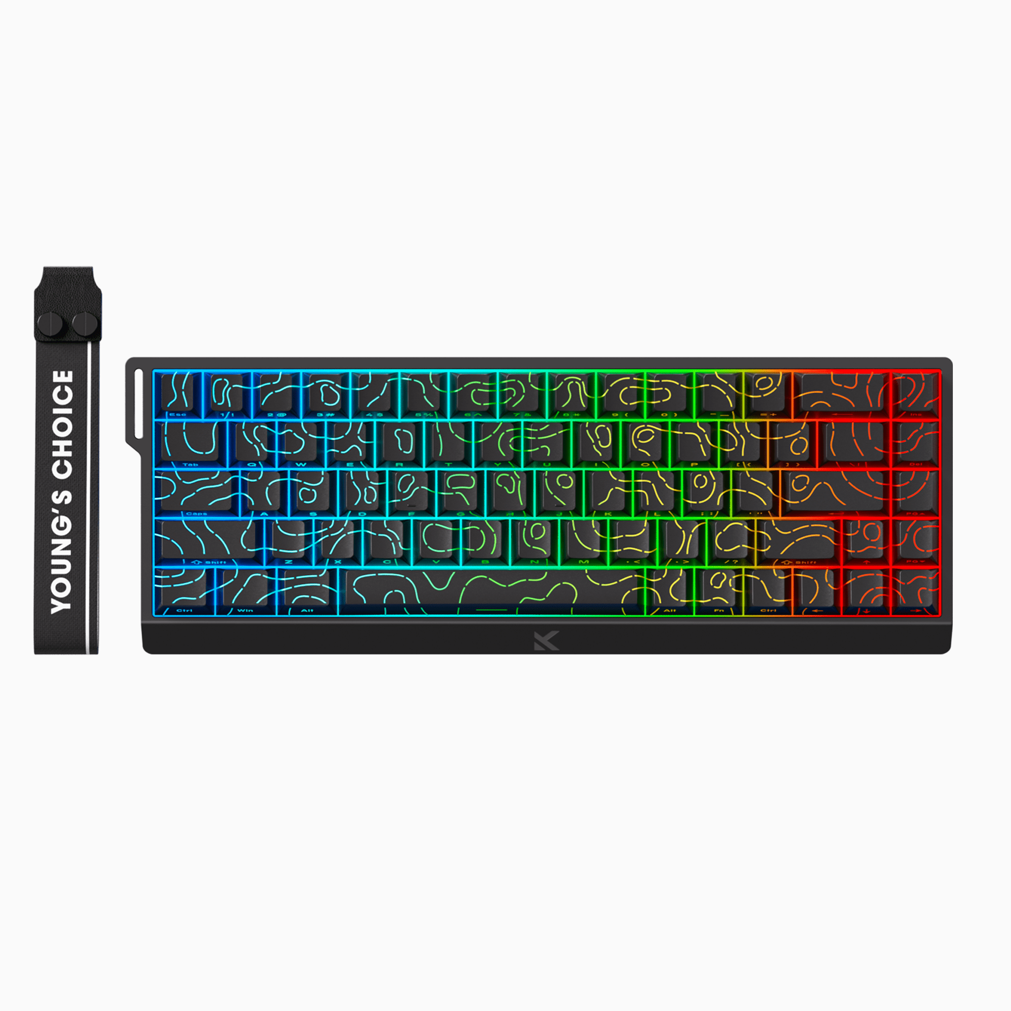 Teclado de interruptor magnético de efecto Hall MCHOSE ACE 68 al 65 %