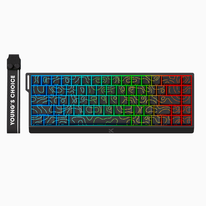 Teclado de interruptor magnético de efecto Hall MCHOSE ACE 68 al 65 %